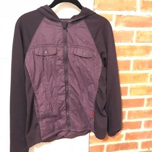 Mountain Hardware hooded track jacket